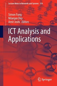 portada ICT Analysis and Applications (en Inglés)