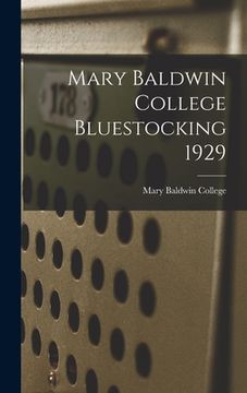 portada Mary Baldwin College Bluestocking 1929 (en Inglés)