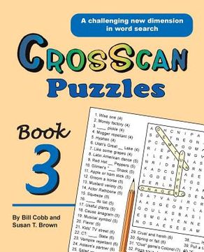 portada CrosScan Puzzles Book 3 (en Inglés)
