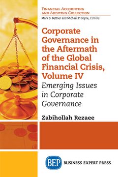 portada Corporate Governance in the Aftermath of the Global Financial Crisis, Volume IV: Emerging Issues in Corporate Governance (en Inglés)