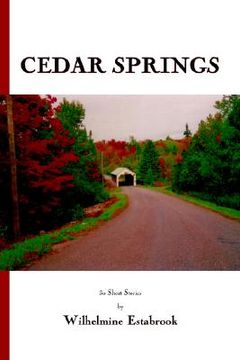 portada cedar springs: 30 short stories (en Inglés)