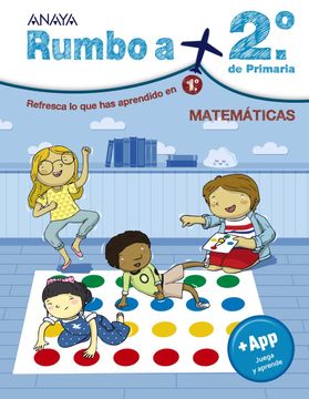 portada Vacaciones Rumbo A.   Matematicas 2º Educacion Primaria