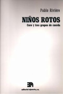portada ni･os rotos (in Spanish)