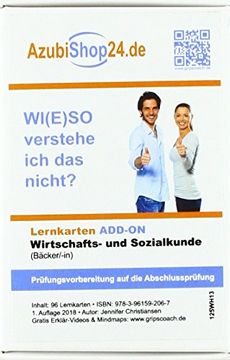 portada Lernkarten Wirtschafts- und Sozialkunde Bäcker/-In Prüfungsvorbereitung (en Alemán)