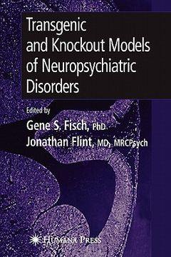 portada transgenic and knockout models of neuropsychiatric disorders (en Inglés)