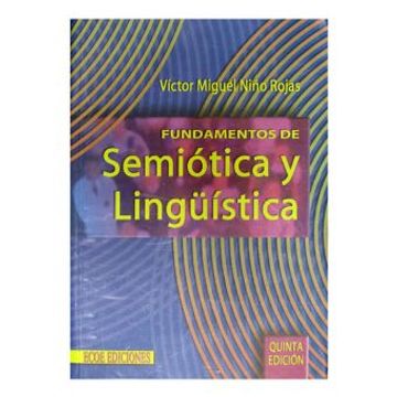 portada fundamentos de semiótica y lingüística