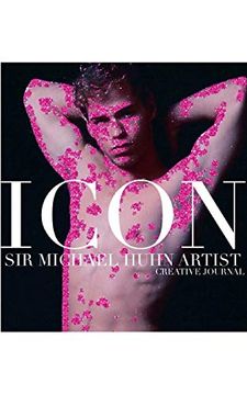 portada New York City Icon sir Michael Huhn Self Portrait Artist Glitter Creative Blank Journal 