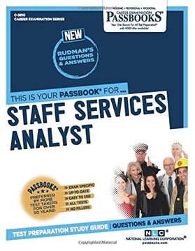 portada Staff Services Analyst (en Inglés)