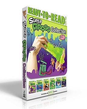 portada Super Gross Collection (Boxed Set): Icky, Sticky Slime! Going Buggy! What's That Smell? What's in Your Body? Into the Deep! Night Creatures! (en Inglés)