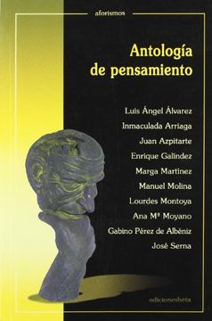 portada Antología de pensamiento (Aforismos) (in Spanish)