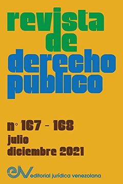 portada Revista de Derecho Público (Venezuela), no. 167-168, Julio-Diciembre 2021