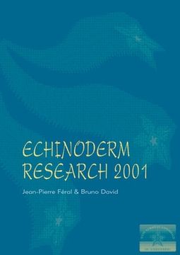 portada Echinoderm Research 2001 (en Inglés)