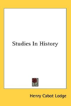 portada studies in history (en Inglés)