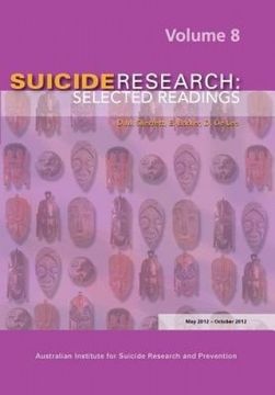 portada Suicide Research: Selected Readings (en Inglés)