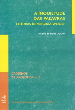 portada A INQUIETUDE DAS PALAVRAS - LEITURAS DE VIRGÍNIA WOOLF