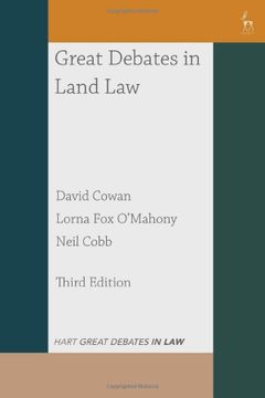 portada Great Debates in Land law (Great Debates in Law) (en Inglés)