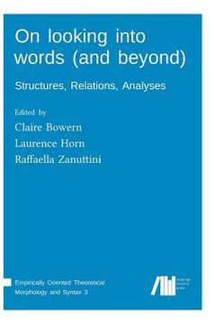 portada On looking into words (and beyond) (in English)