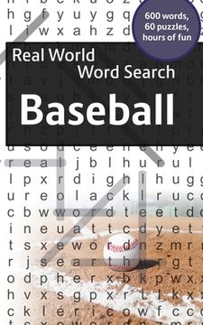 portada Real World Word Search: Baseball (in English)