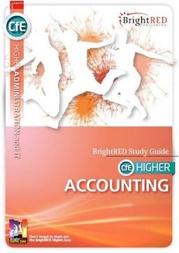 portada CfE Higher Accounting Study Guide (Bright Red Study Guide)