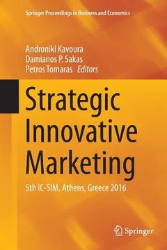 portada Strategic Innovative Marketing: 5th IC-Sim, Athens, Greece 2016 (en Inglés)