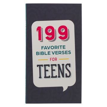 portada 199 Favorite Bible Verses for Teens Softcover (en Inglés)