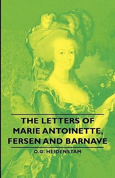 portada the letters of marie antoinette, fersen and barnave (en Inglés)