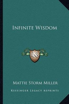 portada infinite wisdom (en Inglés)