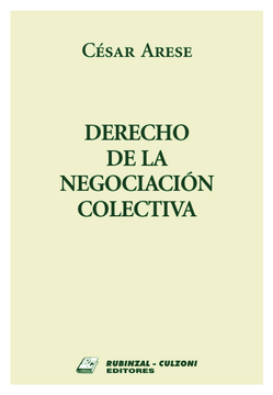portada Derecho De La Negociación Colectiva (in Spanish)