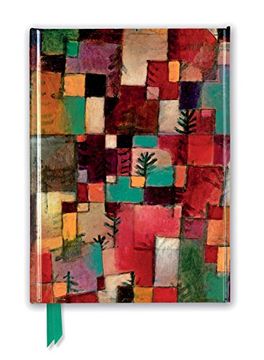 portada Paul Klee: Redgreen and Violet-Yellow Rhythms (Foiled Journal) (Flame Tree Nots)