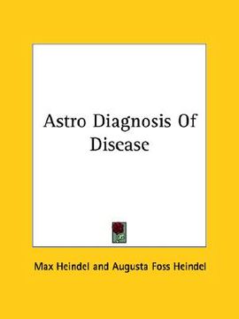 portada astro diagnosis of disease (en Inglés)