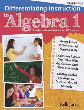 portada differentiating instruction in algebra 1