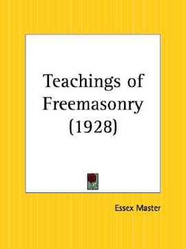 portada teachings of freemasonry (en Inglés)