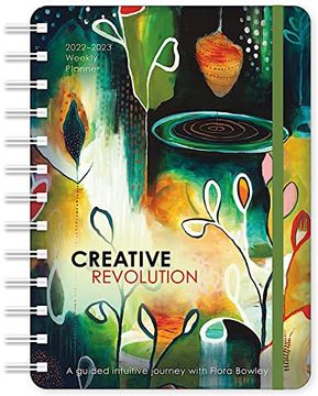 portada Creative Revolution 2022-2023 Weekly Planner | On-The-Go 17-Month Calendar (Aug 2022 - dec 2023) | Compact 5" x 7" | Flexible Cover, Wire-O Binding, Elastic Closure, Inner Pocket 
