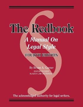 portada The Redbook: A Manual on Legal Style (Cours) 