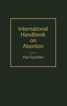 portada international handbook on abortion (in English)