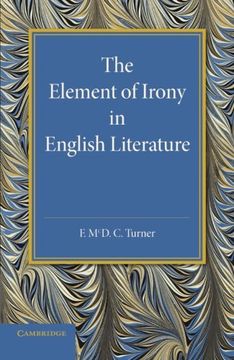 portada The Element of Irony in English Literature (en Inglés)