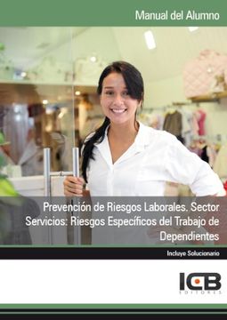 portada Manual Prevención de Riesgos Laborales. Sector Servicios: Riesgos Específicos del Trabajo de Dependientes (in Spanish)