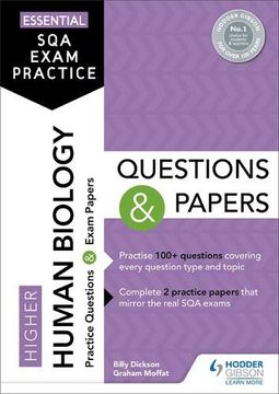 portada Essential sqa Exam Practice: Higher Human Biology Questions and Papers 