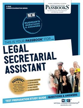 portada Legal Secretarial Assistant (Career Examination) 