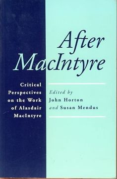 portada After Macintyre: Critical Perspectives on the Work of Alisdair Macintyre