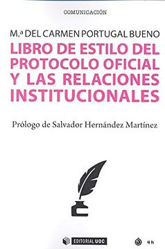 portada Libro de Estilo del Protocolo Oficial y las Relaciones Institucionales (in Spanish)