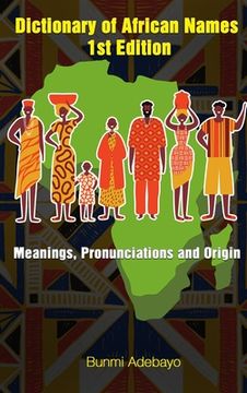 portada Dictionary of African Names (en Inglés)