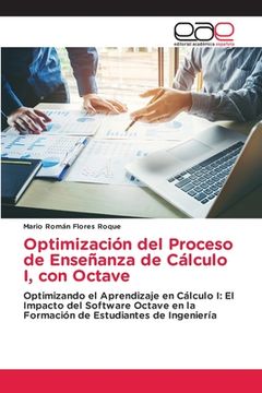 portada Optimización del Proceso de Enseñanza de Cálculo I, con Octave