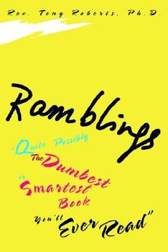 portada ramblings: quite possibly the dumbest or smartest book you'll ever read (in English)