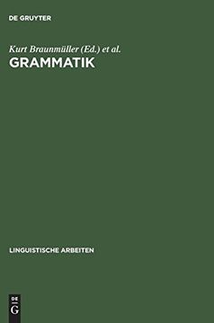 portada Grammatik: Aus: Akten des 10. Linguistischen Kolloquiums: Tubingen 1975, bd. 2 (en Alemán)