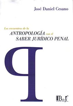portada Antropología con el saber jurídico penal