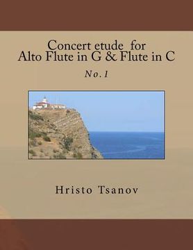 portada Concert etude for Alto Flute in G and Flute in C: No.1 (en Inglés)