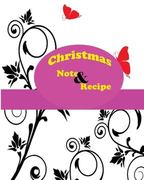 portada Christmas Note & Recipes (en Inglés)