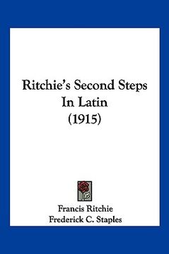 portada ritchie's second steps in latin (1915)
