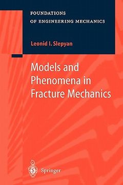 portada models and phenomena in fracture mechanics (en Inglés)